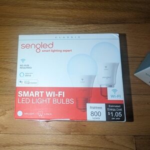 Sengled 800 Lumens Smart Led Light Bulb 2 Pack Model B11-N11 Used With Alexa